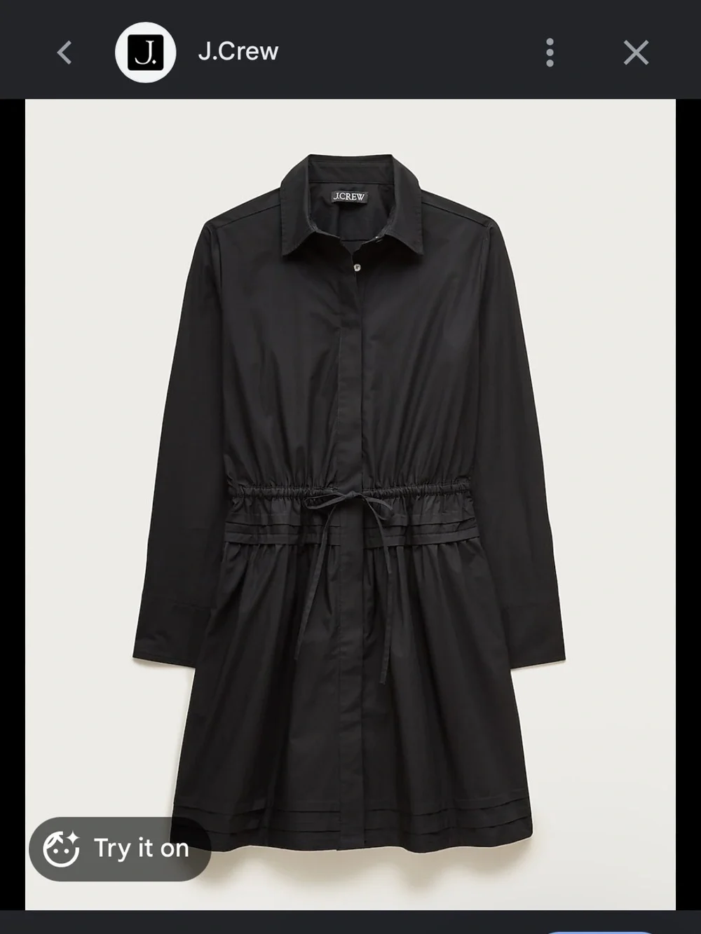 J. Crew streamlined mini